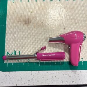 American Girl Pink Hair Styling Tools